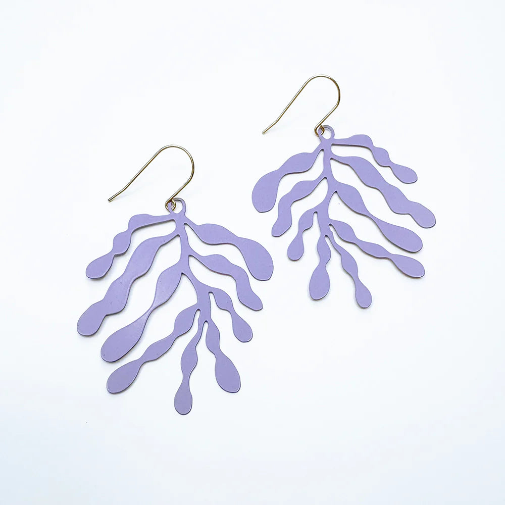Denz Matisse Lavender Earrings