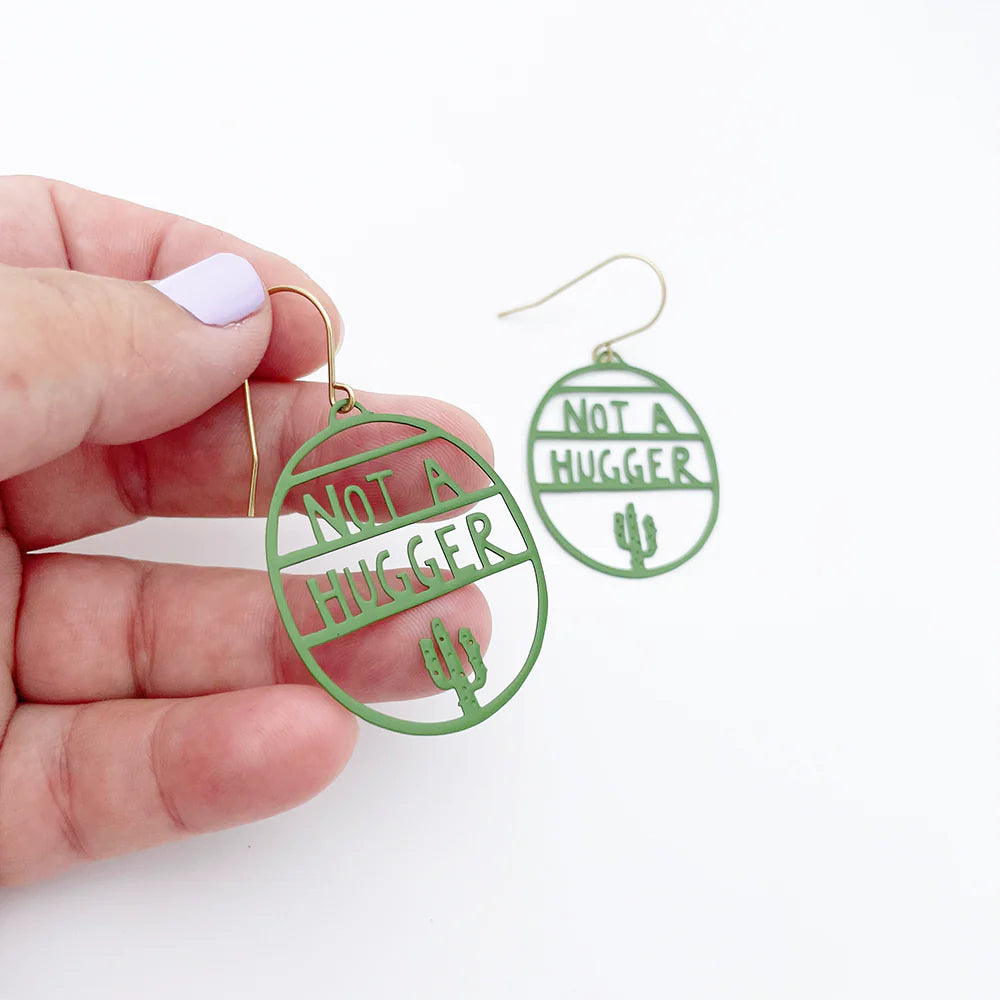 Denz Not a Hugger Earrings