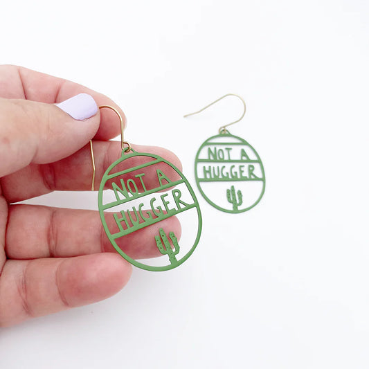 Denz Not a Hugger Earrings