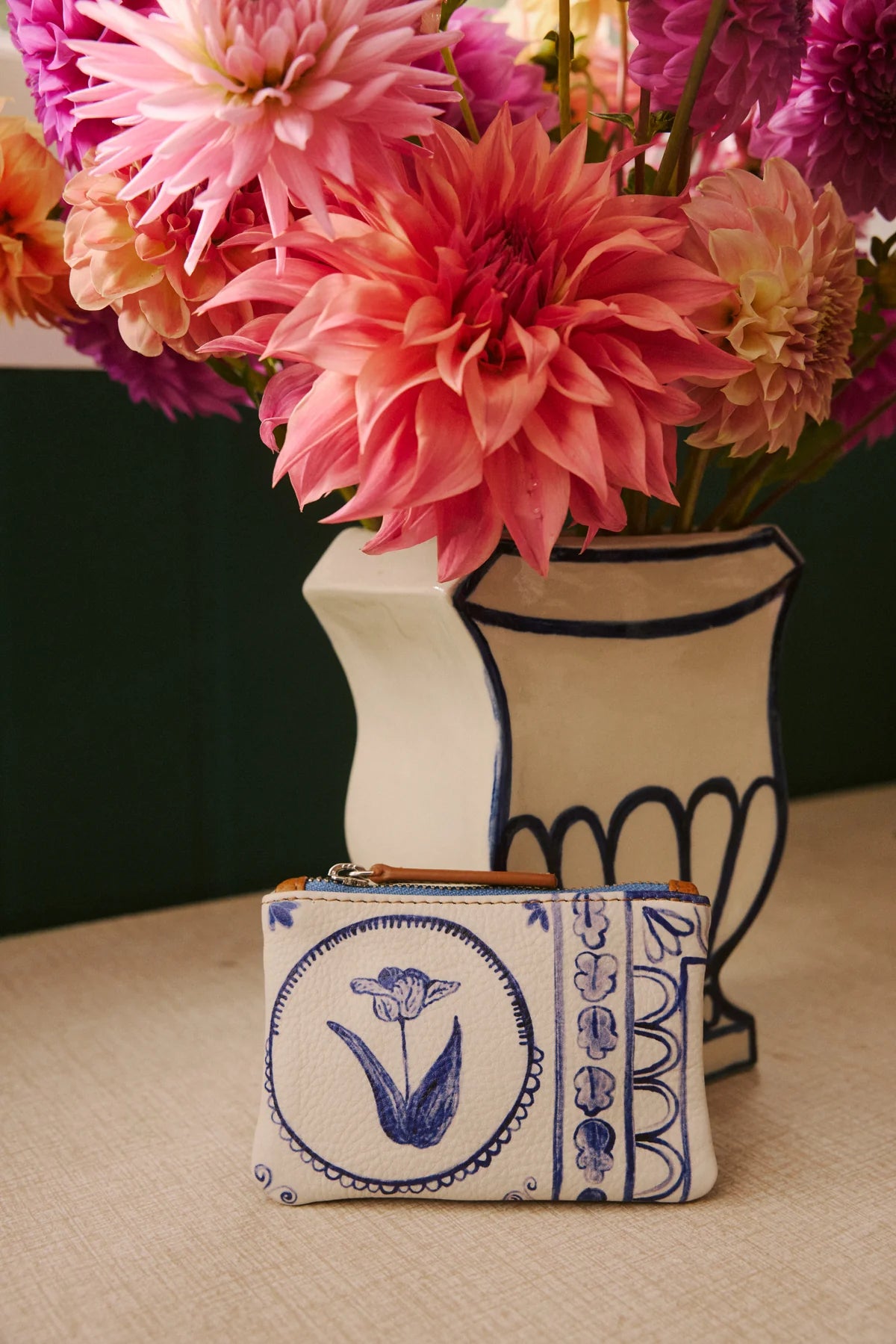 Nancybird Card Purse - Lyon Tile