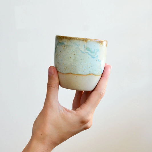Kim Wallace Medium Ceramic 8oz Tumblers - Little Cove