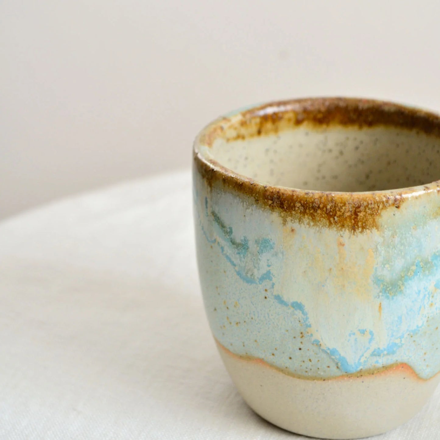 Kim Wallace Medium Ceramic 8oz Tumblers - Little Cove