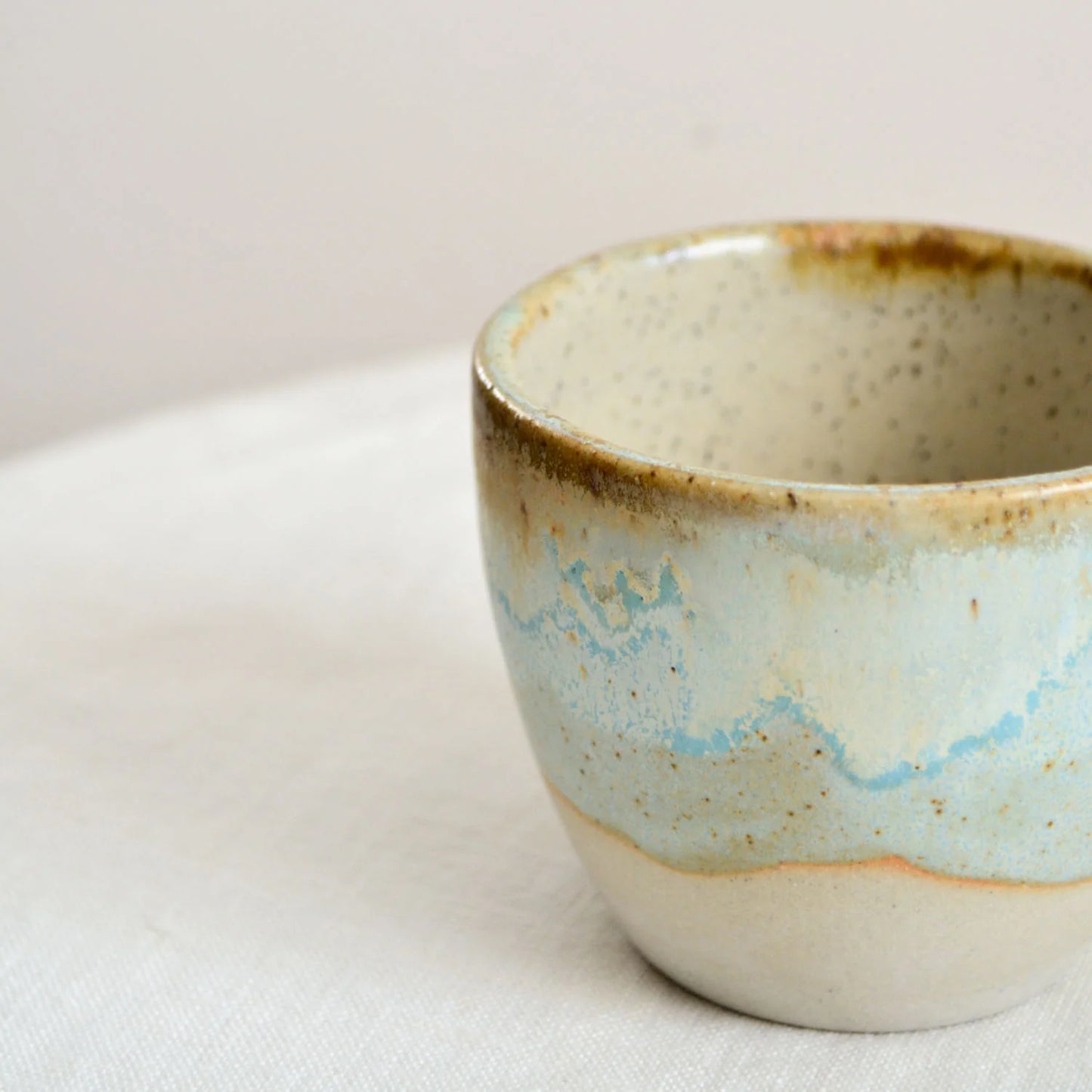 Kim Wallace Small Ceramic 6oz Tumblers - Little Cove