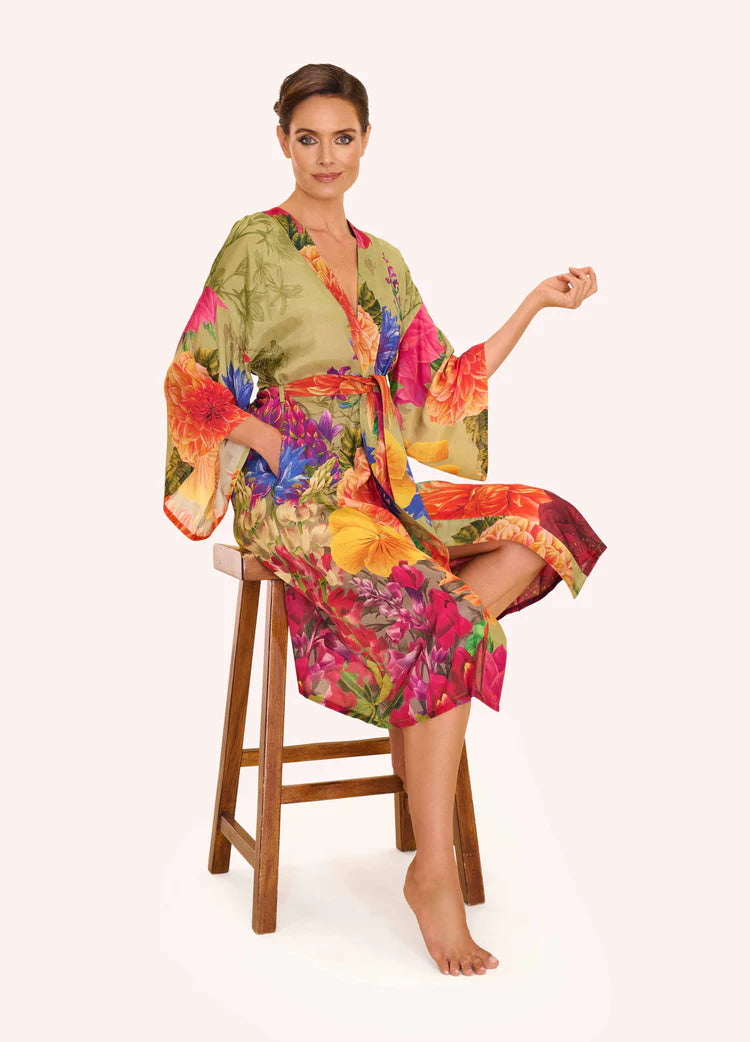 POWDER Bountiful Blooms Kimono