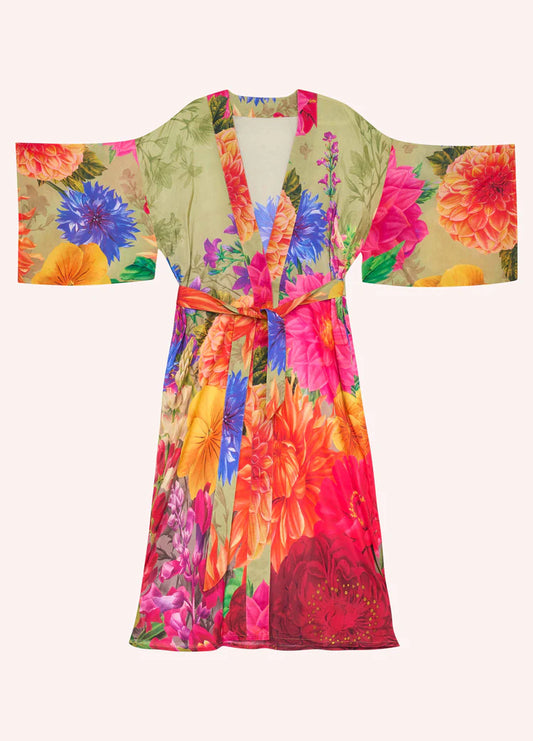 POWDER Bountiful Blooms Kimono