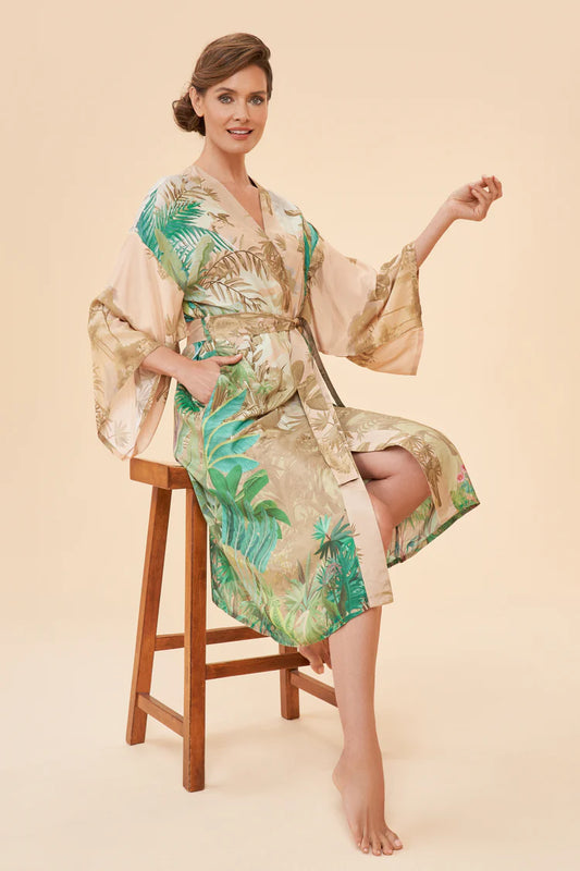 POWDER Oasis Coconut Kimono