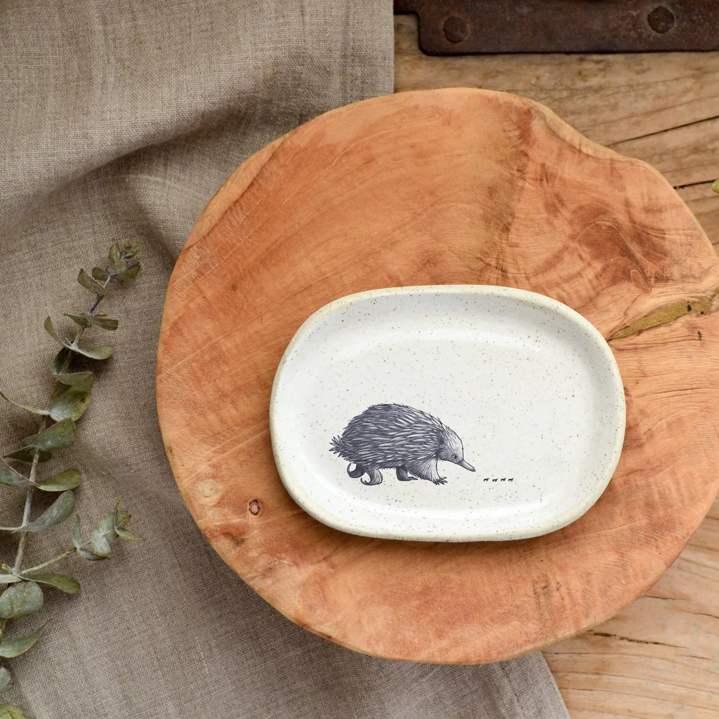Kim Wallace x Renee Treml Small Ceramic Dish - various animals