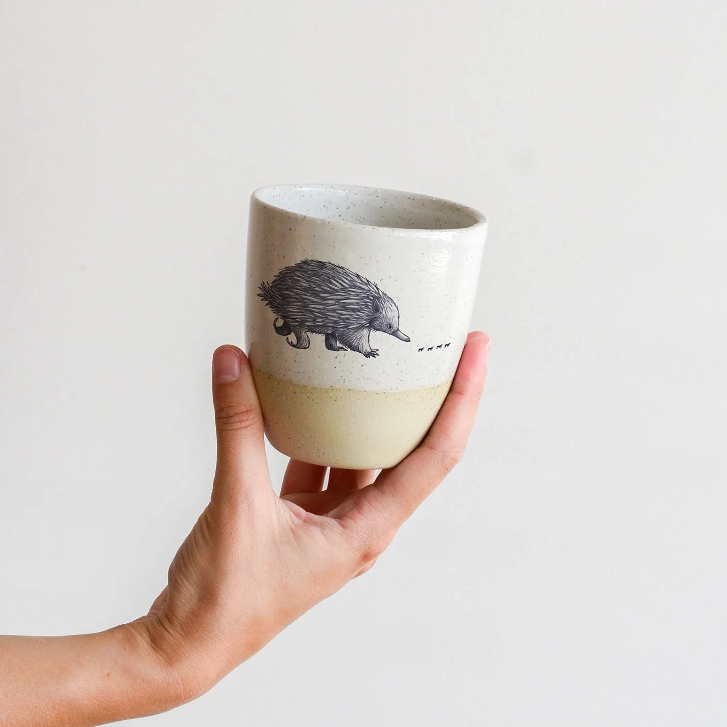 Kim Wallace x Renee Treml 12oz Ceramic Tumbler- various animals