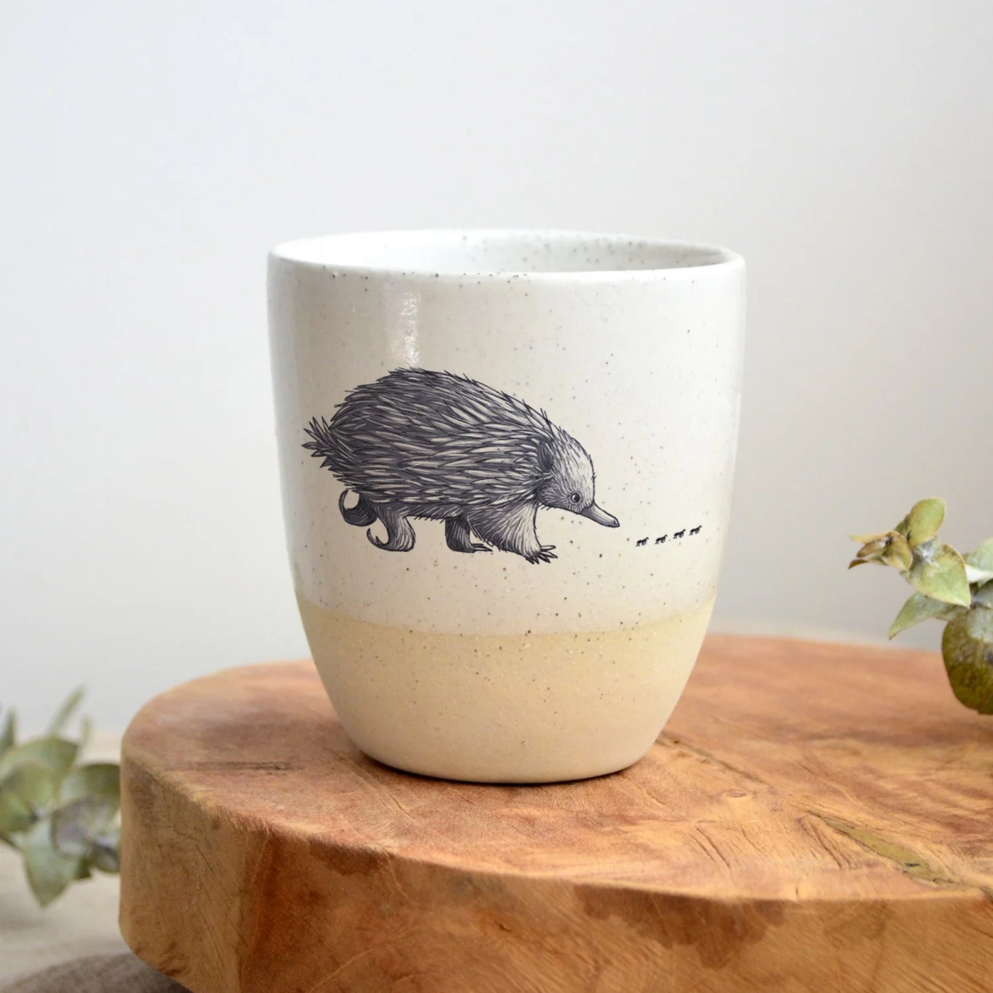 Kim Wallace x Renee Treml 12oz Ceramic Tumbler- various animals