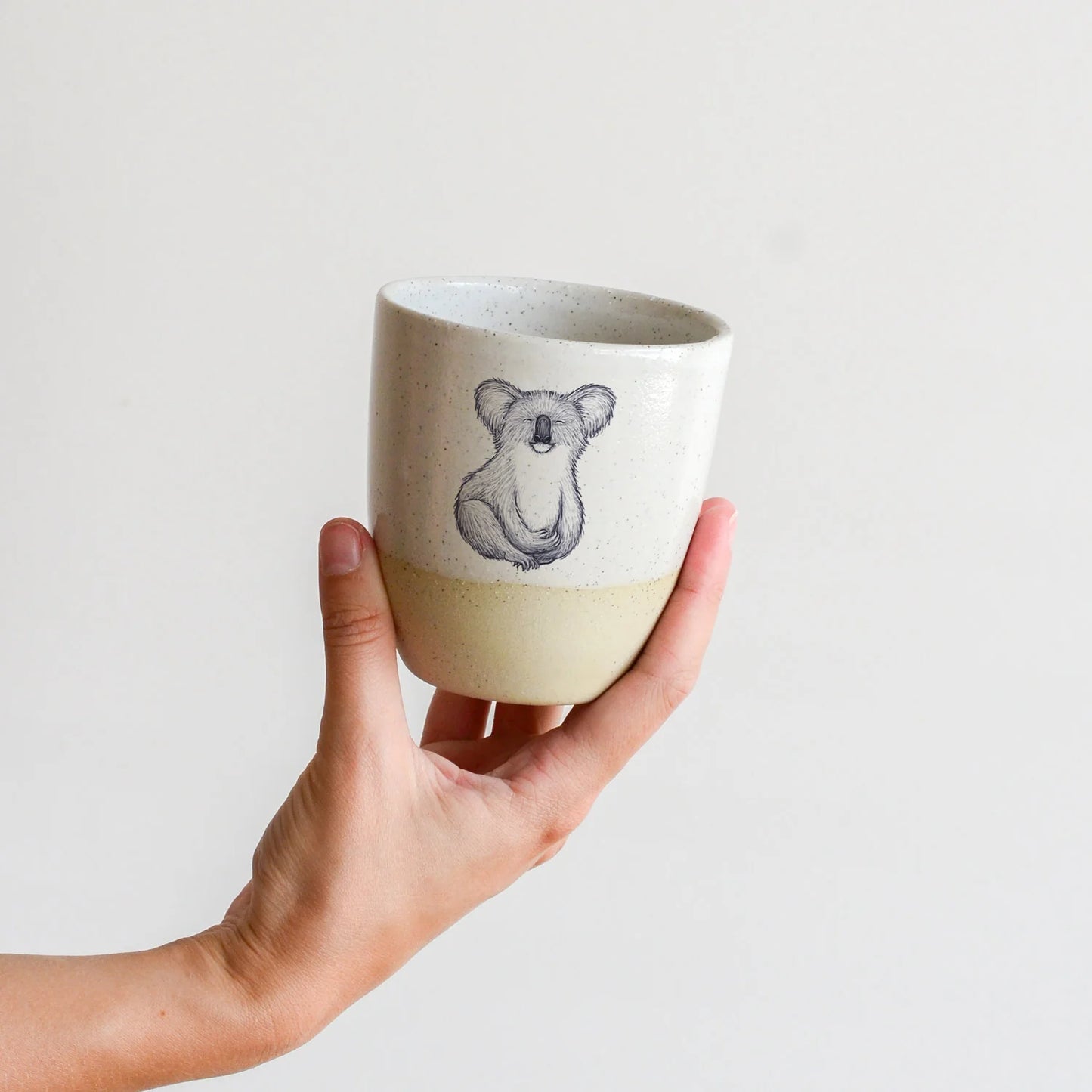 Kim Wallace x Renee Treml 12oz Ceramic Tumbler- various animals