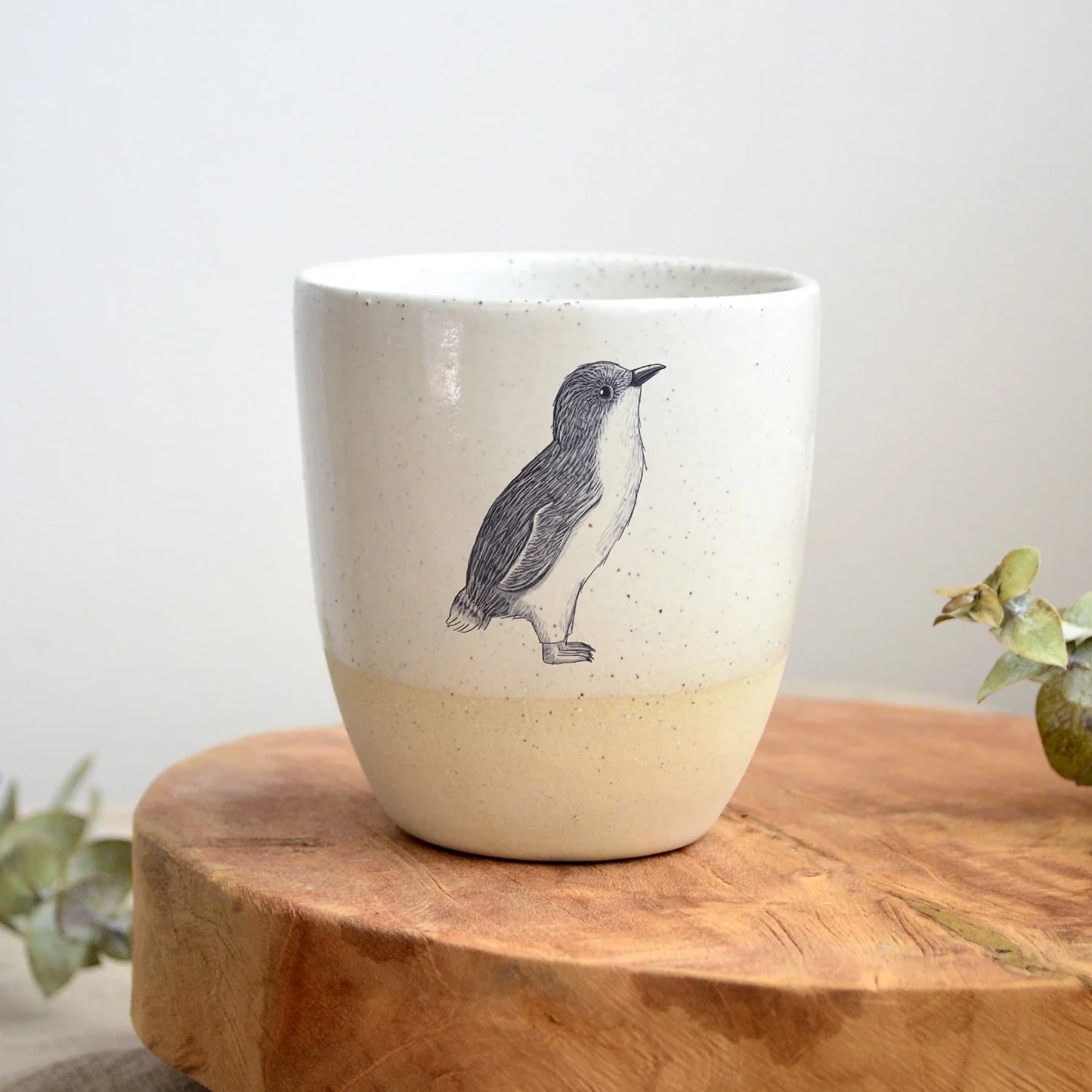 Kim Wallace x Renee Treml 12oz Ceramic Tumbler- various animals