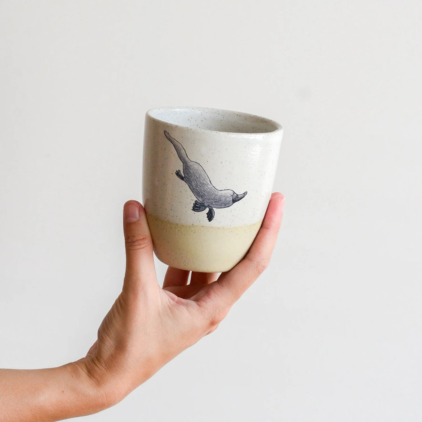 Kim Wallace x Renee Treml 12oz Ceramic Tumbler- various animals