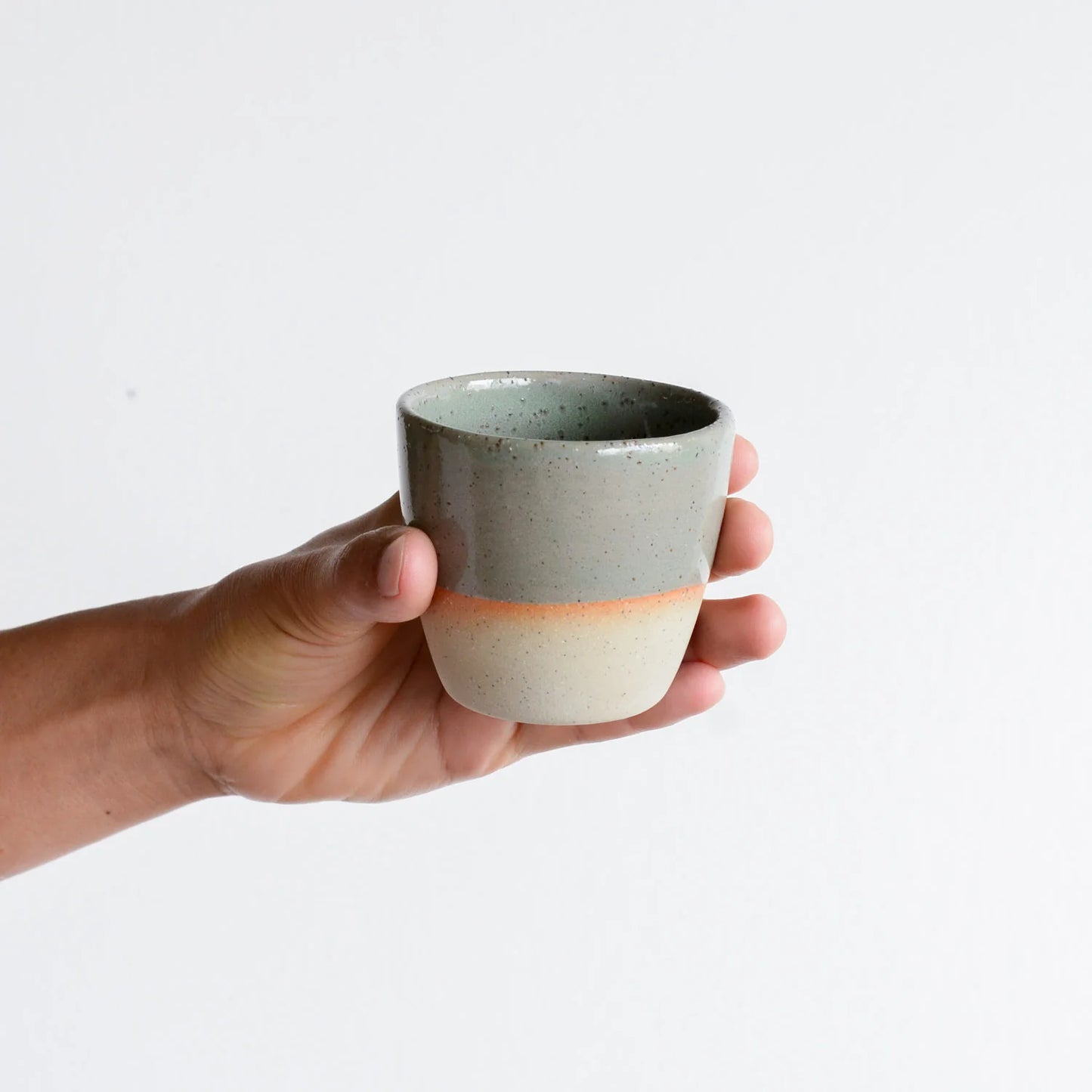 Kim Wallace Ceramic 2.5oz Single Espresso Cup - various colours
