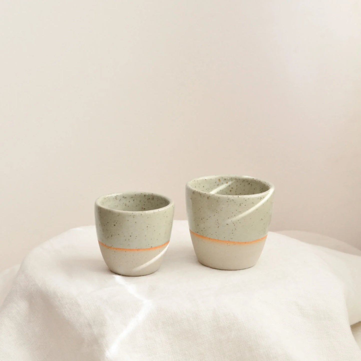 Kim Wallace Ceramic 2.5oz Single Espresso Cup - various colours