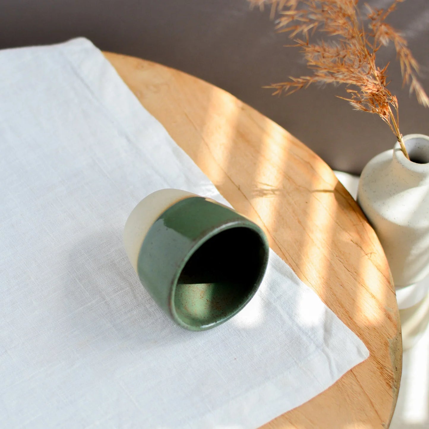 Kim Wallace Ceramic 2.5oz Single Espresso Cup - various colours
