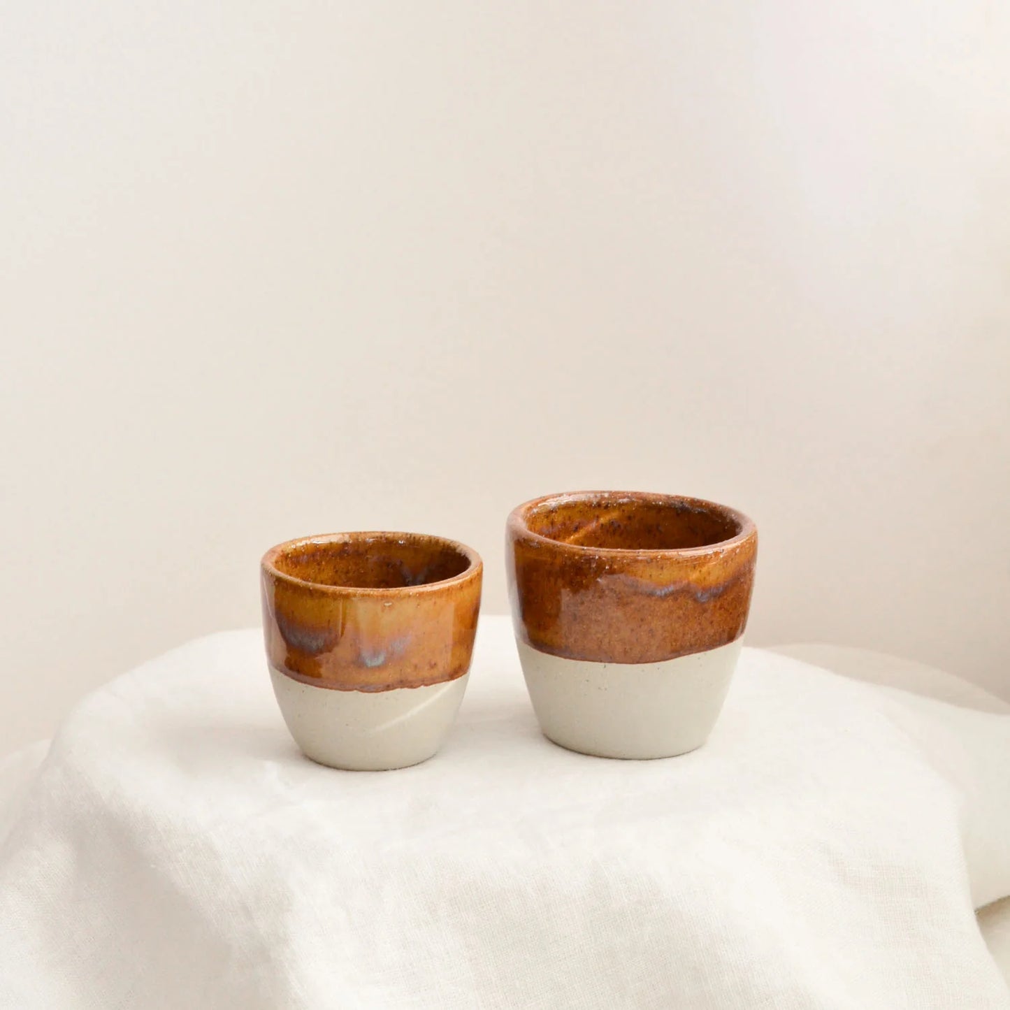 Kim Wallace Ceramic 2.5oz Single Espresso Cup - various colours