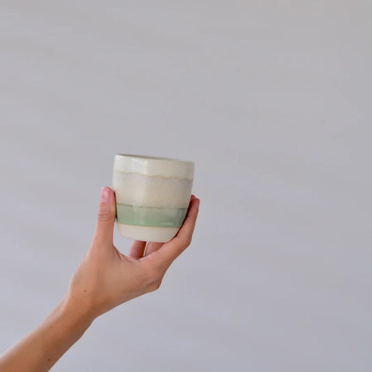 Kim Wallace Medium Ceramic 8oz Tumblers - Rockpool