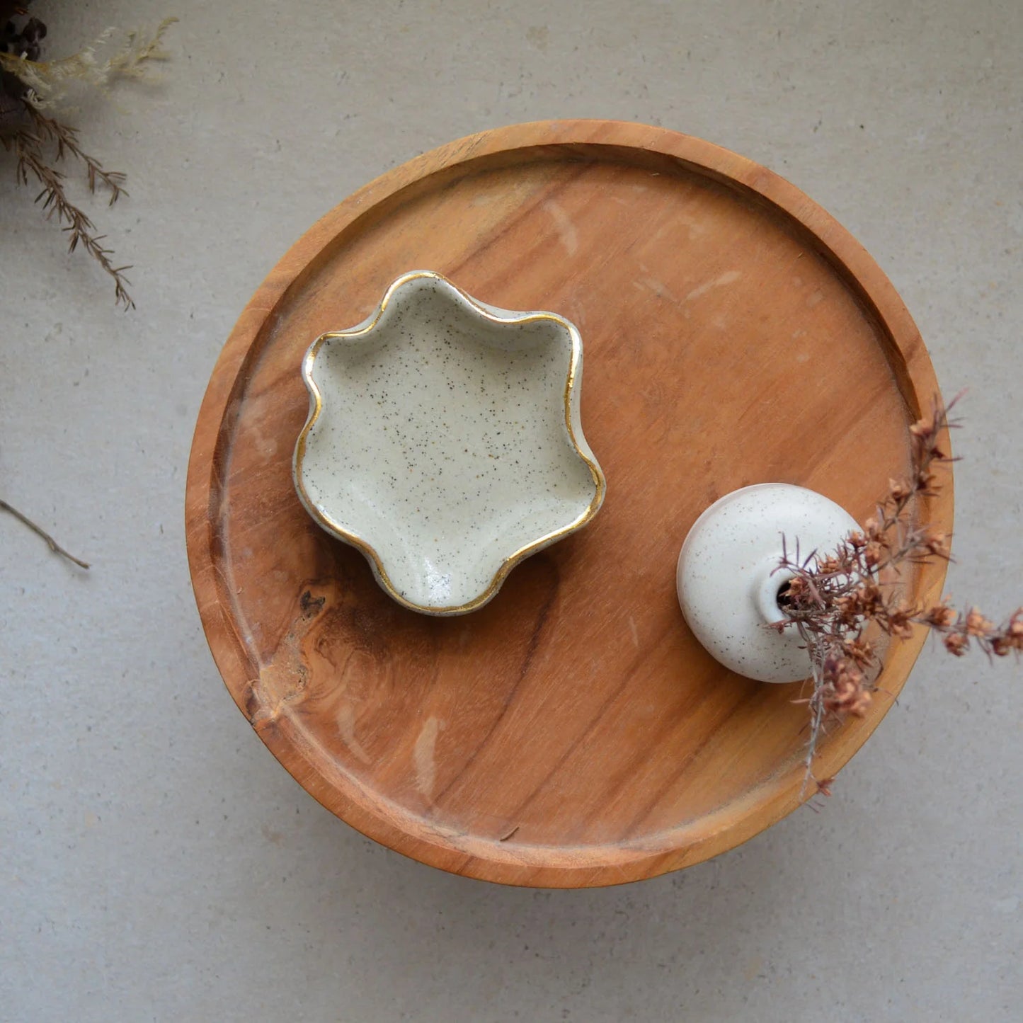 Kim Wallace Shoreline Ceramic Jewellery Dish