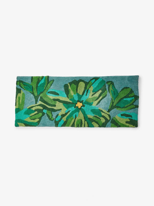 Dutch Floral Long Bath Mat