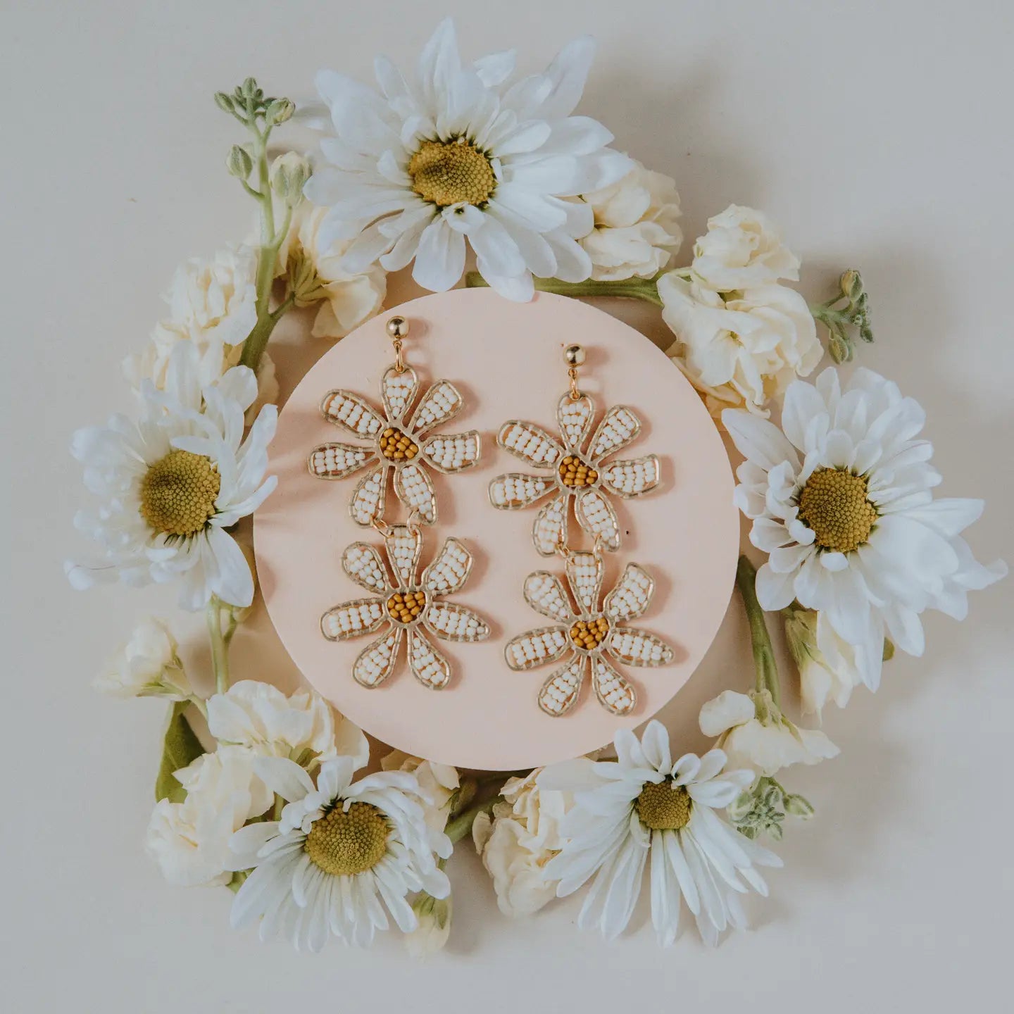 Mountain Dainty Daisies Earrings