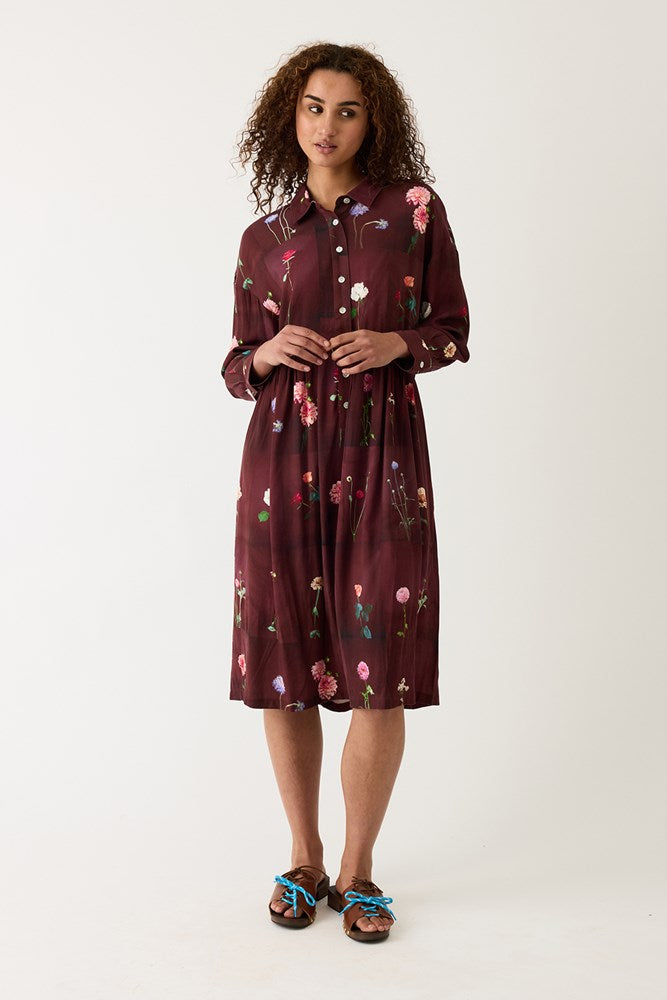 Nancybird Alla Dress - Bloom Tile