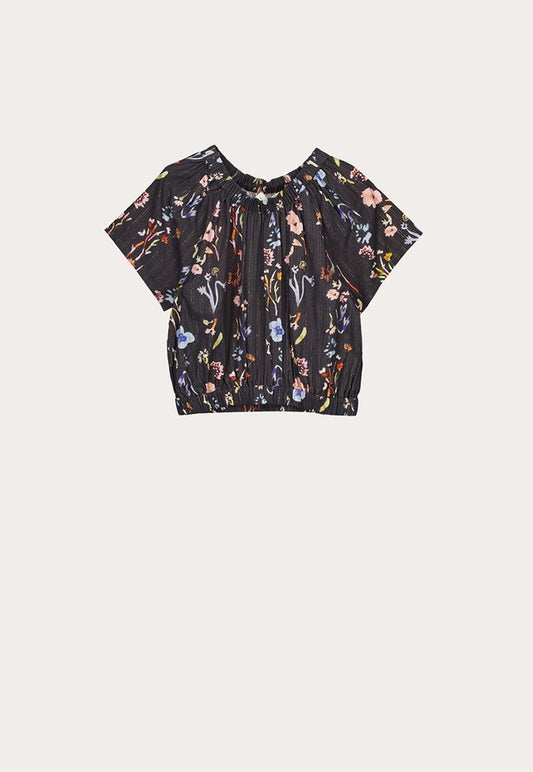 Nancybird Daphne Top - Watercolour