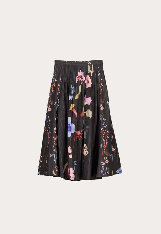 Nancybird Alma Yoke Skirt - Watercolour