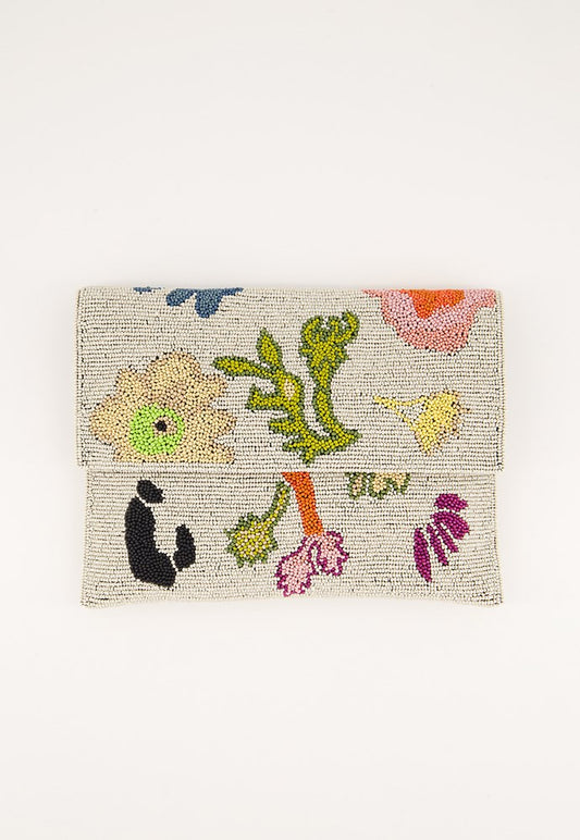 Nancybird Beaded Clutch