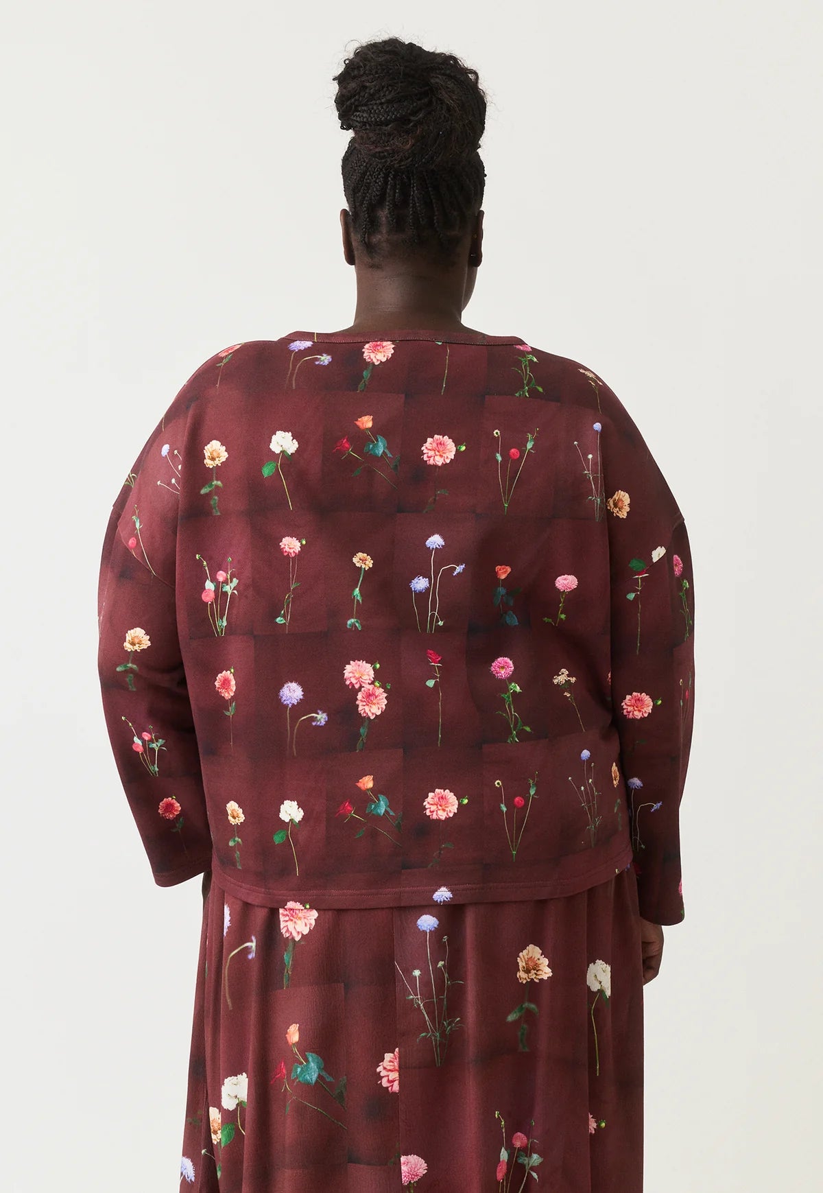 Nancybird Mina Sweatshirt - Bloom Tile