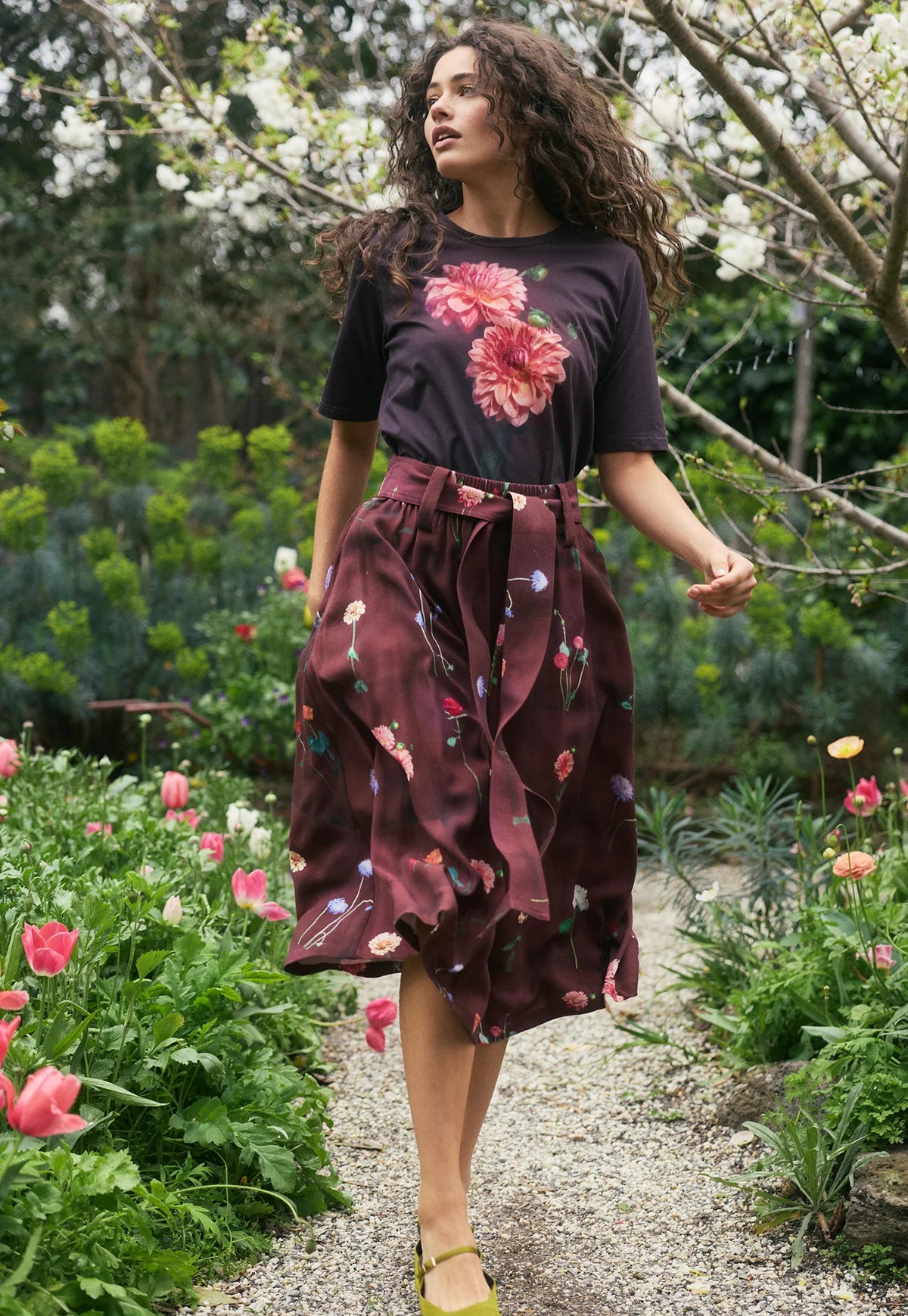 Nancybird Porcelain Skirt - Bloom Tile