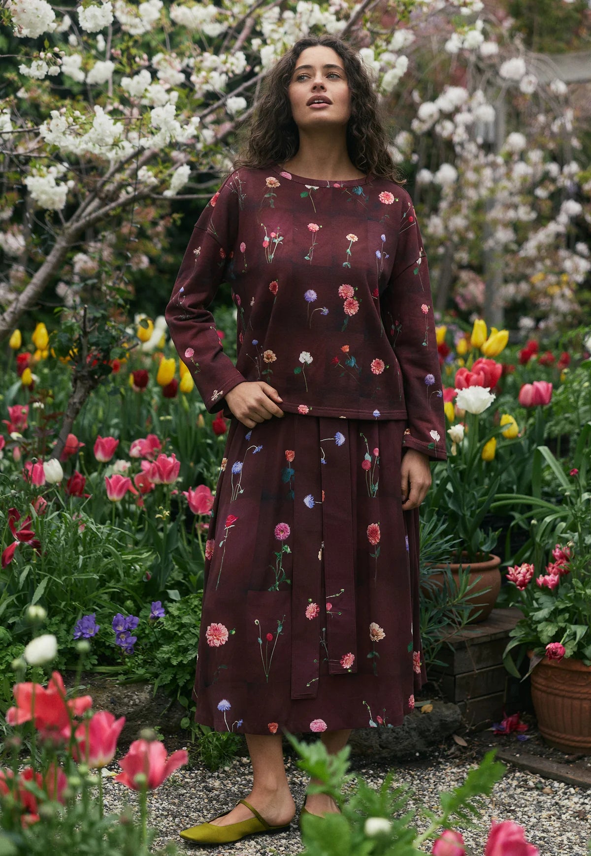 Nancybird Porcelain Skirt - Bloom Tile