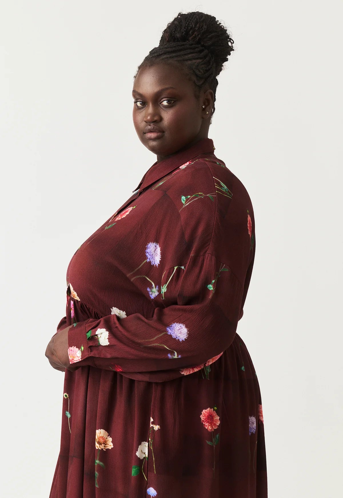 Nancybird Alla Dress - Bloom Tile