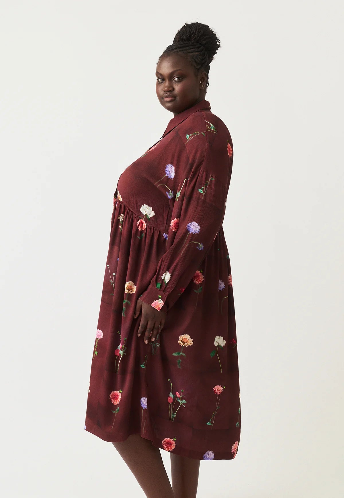 Nancybird Alla Dress - Bloom Tile