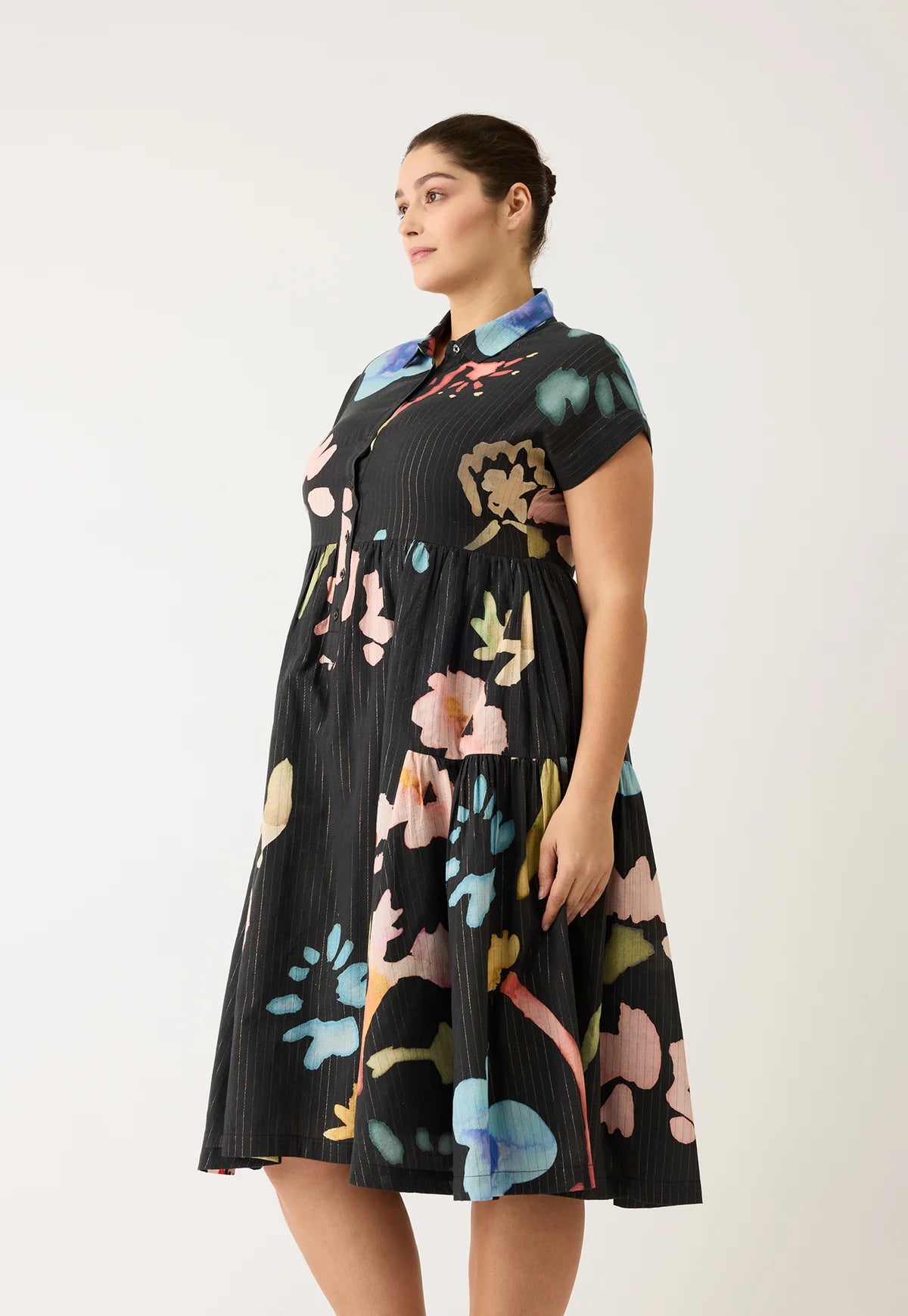 Nancybird Maja Dress - Watercolour