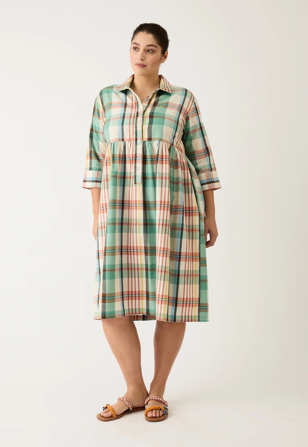 Nancybird Mel Dress - Summer Check