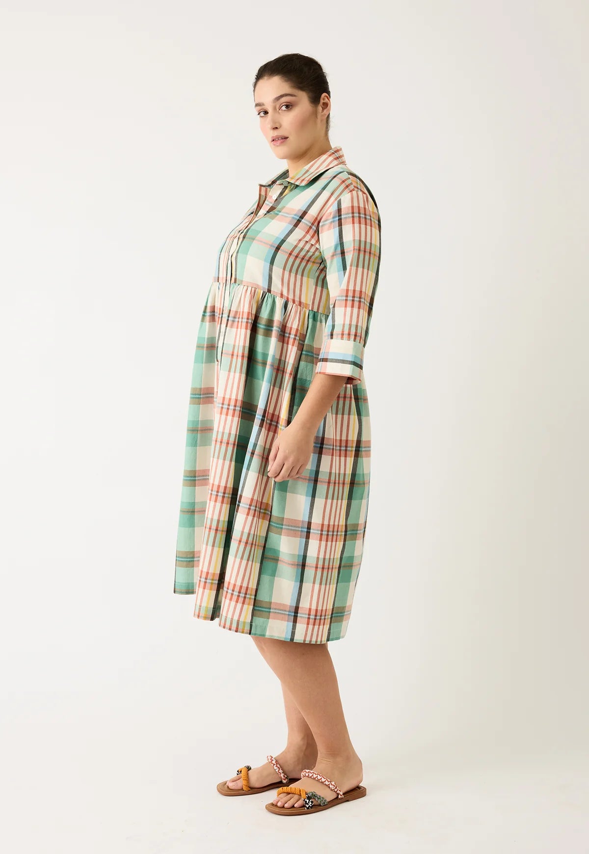 Nancybird Mel Dress - Summer Check