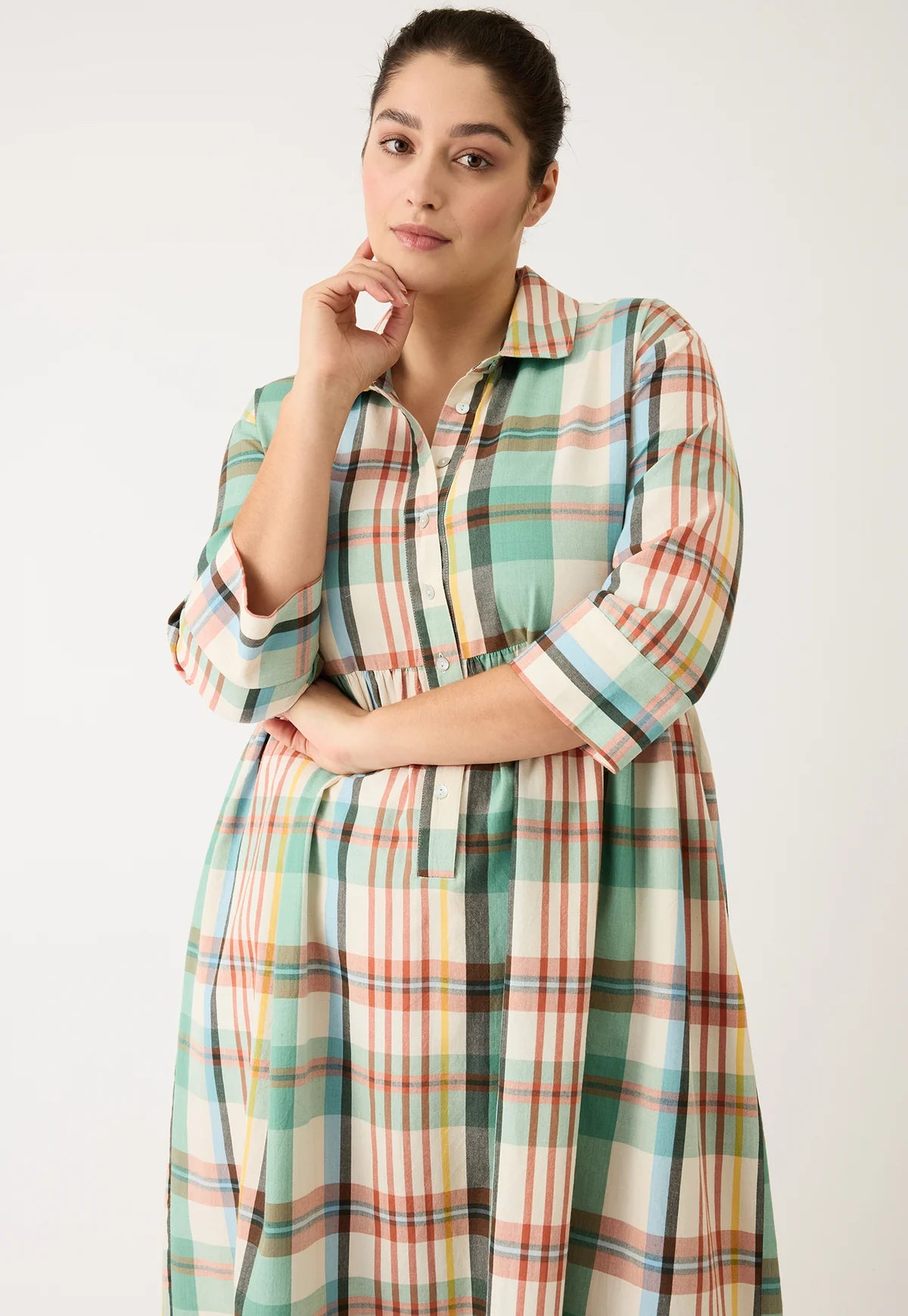 Nancybird Mel Dress - Summer Check