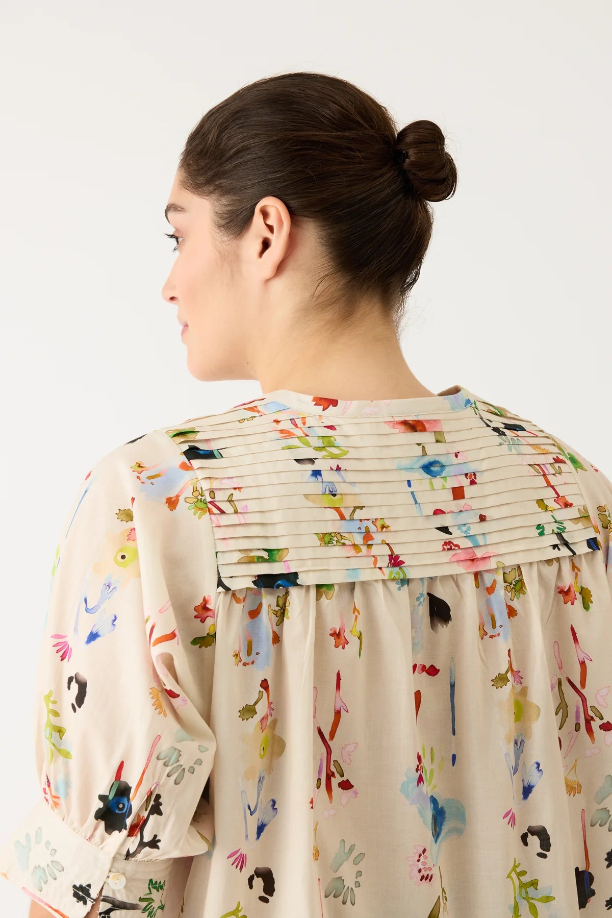 Nancybird Gwen Blouse - Watercolour