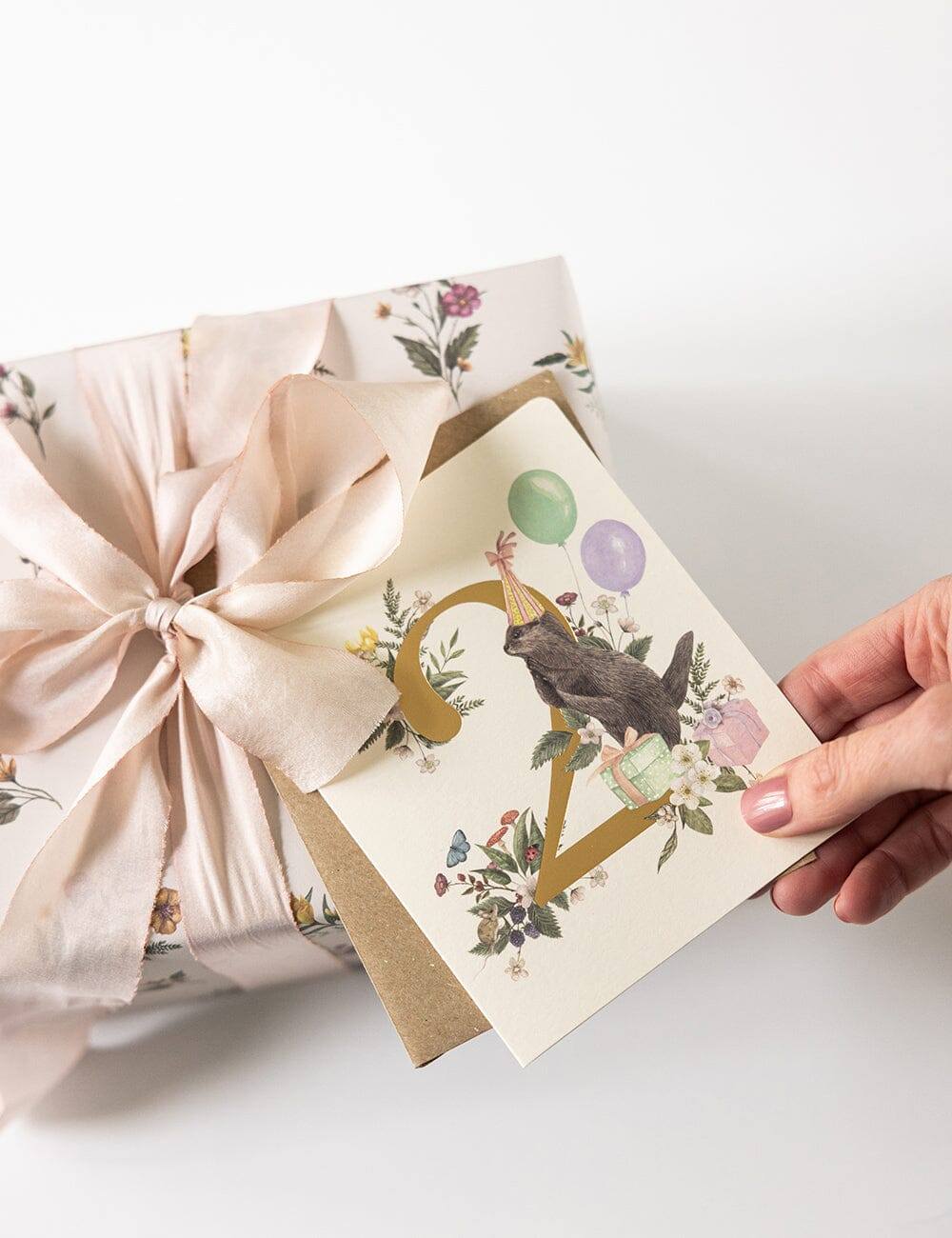 Bespoke Letterpress - 2nd Birthday Card