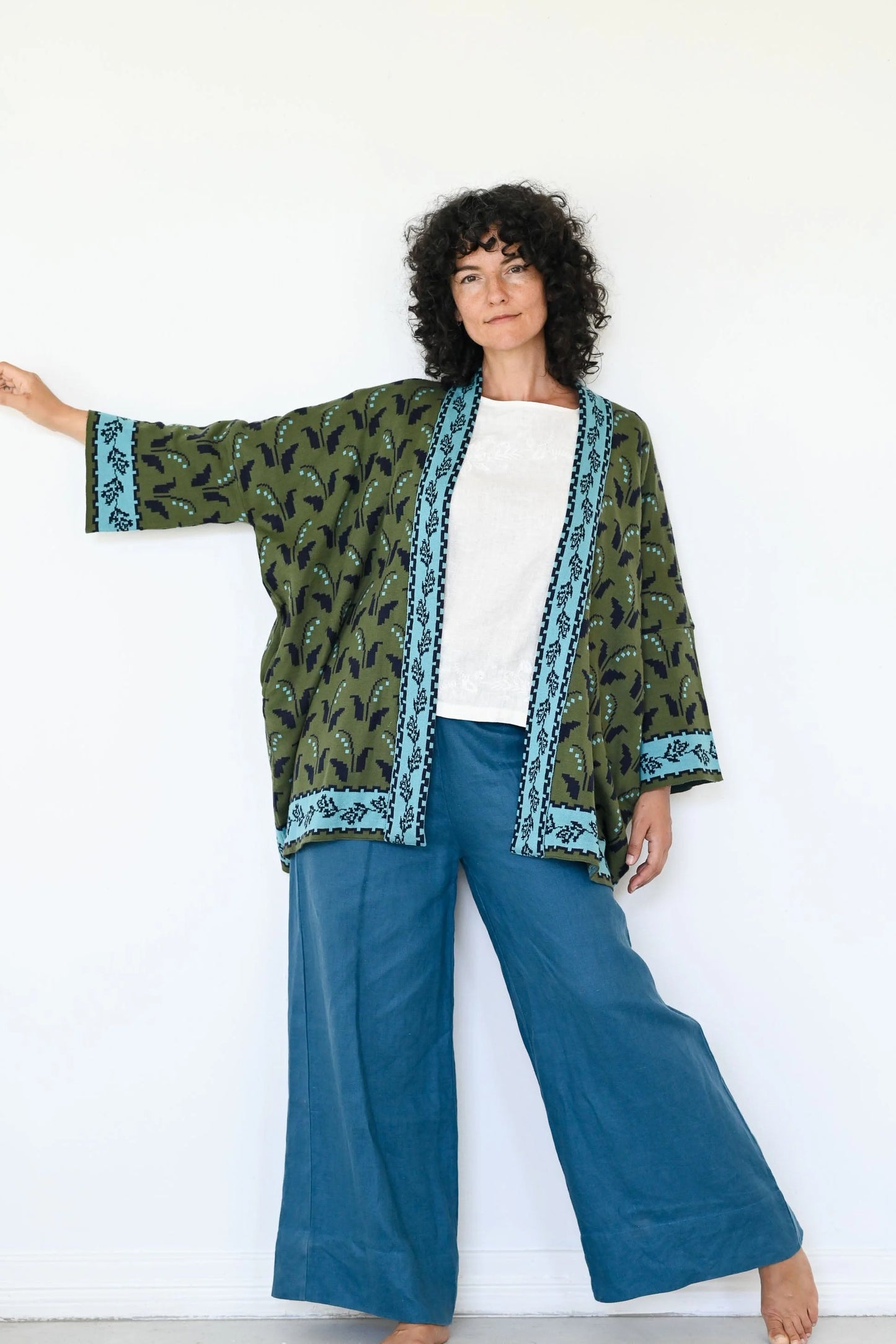 Lazybones Lola Bluebell Cardigan