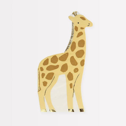 Meri Meri Giraffe Paper Napkins