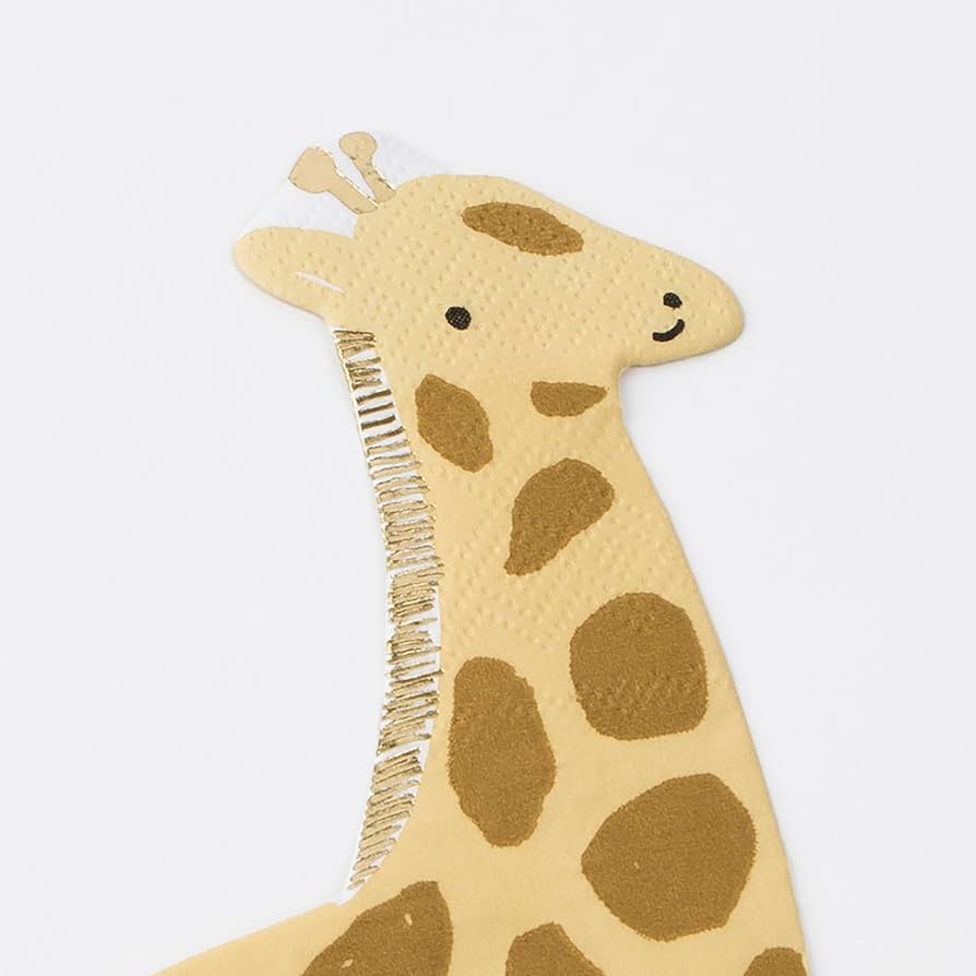 Meri Meri Giraffe Paper Napkins