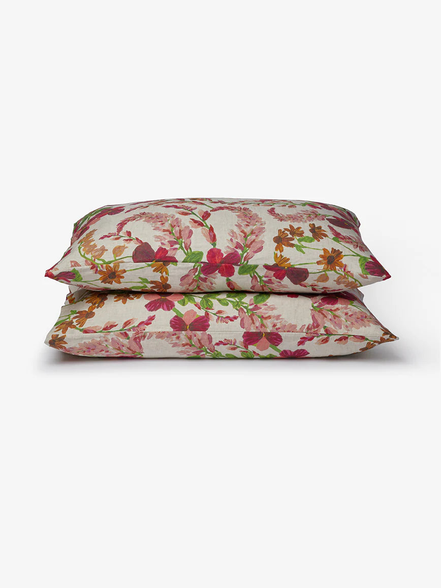 Bonnie and Neil Lupin Multi Pillowcases
