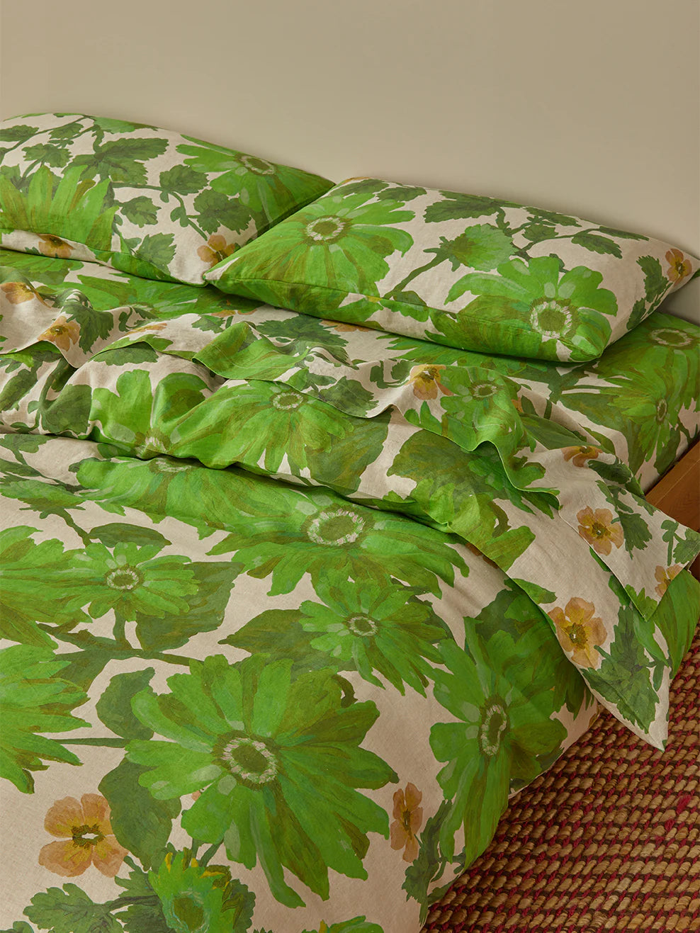 Bonnie and Neil Marigold Leaf Pillowcases