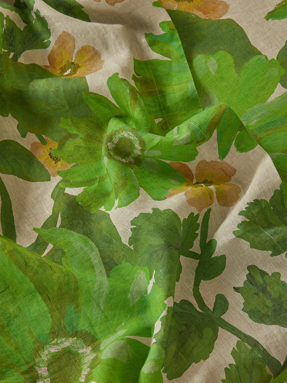 Bonnie and Neil Marigold Leaf Flat Sheet