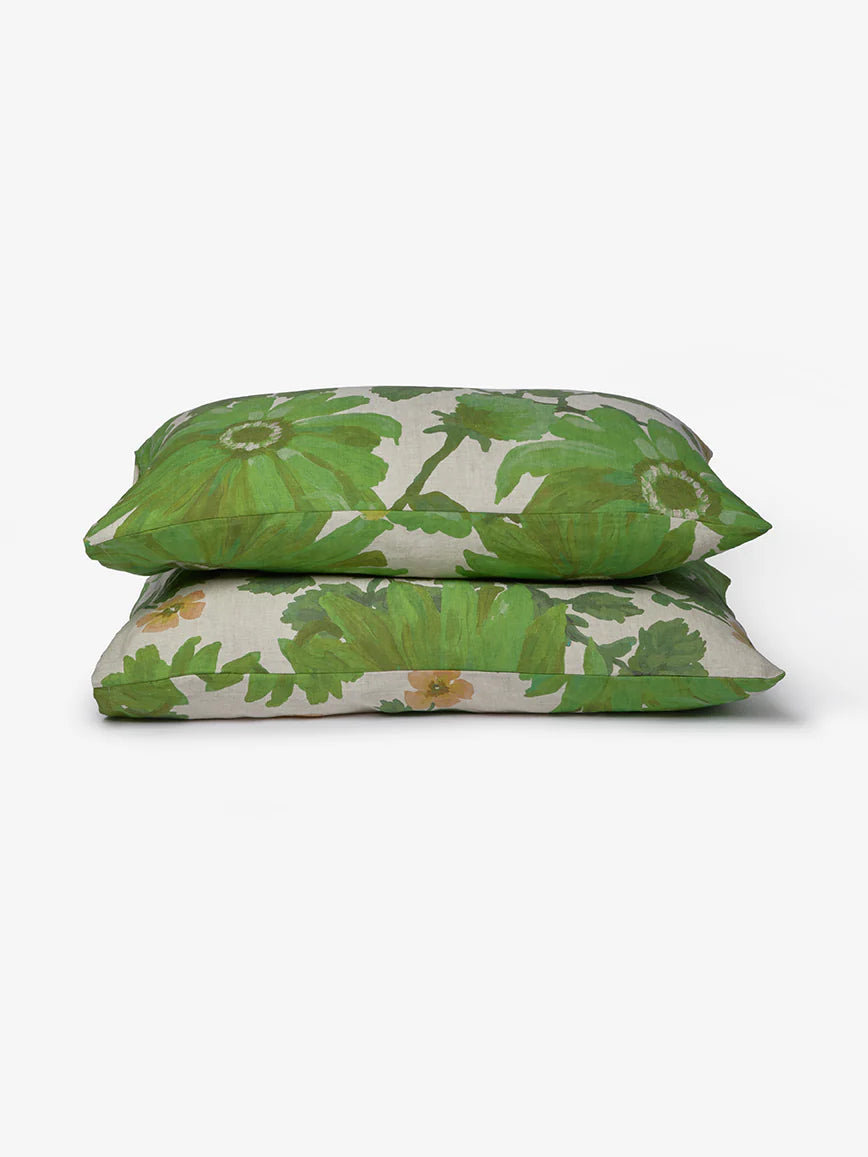 Bonnie and Neil Marigold Leaf Pillowcases