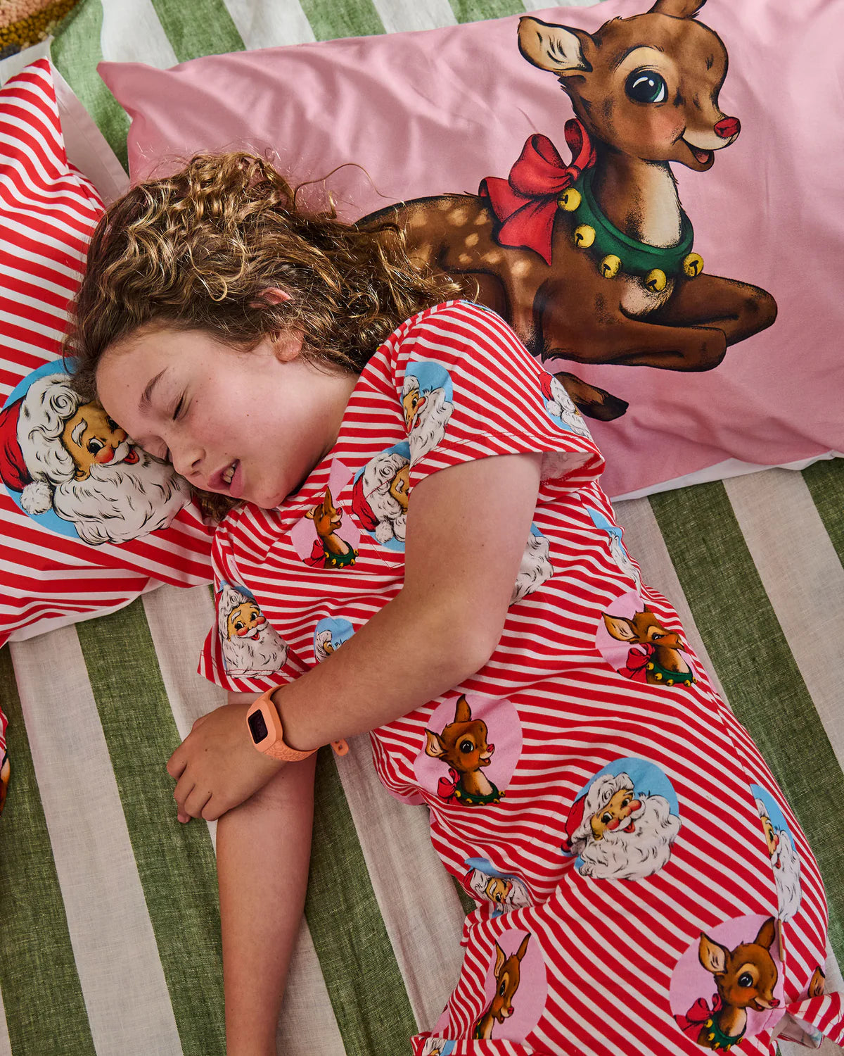 Kip and Co Little Reindeer Pillowcase (single)