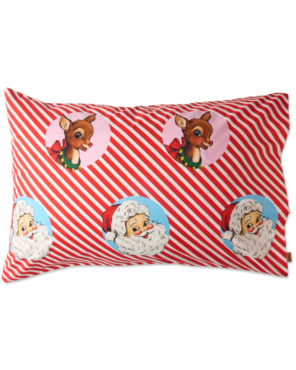 Kip and Co Christmas Spot Pillowcase (single)