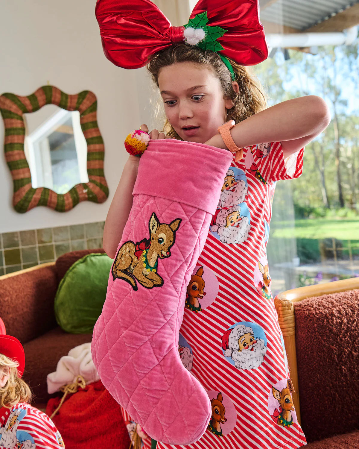 Kip and Co Velvet Stocking