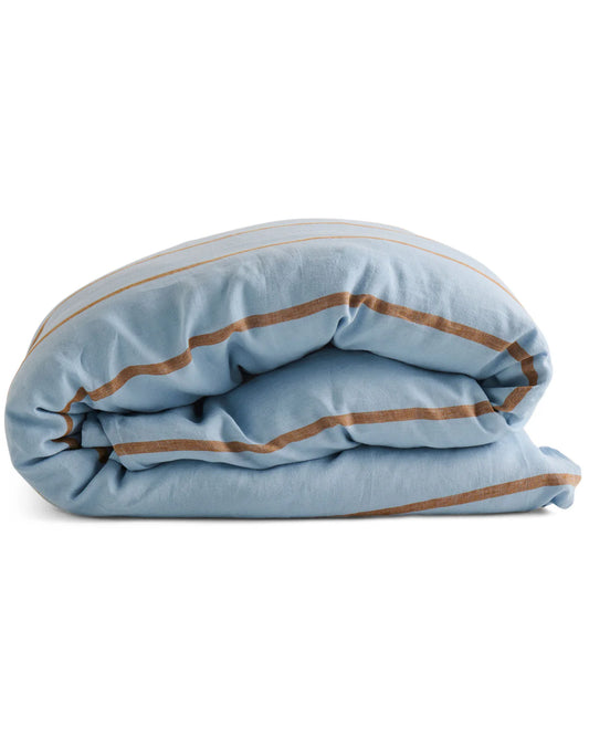 Kip and Co Como Stripe Linen Quilt Cover